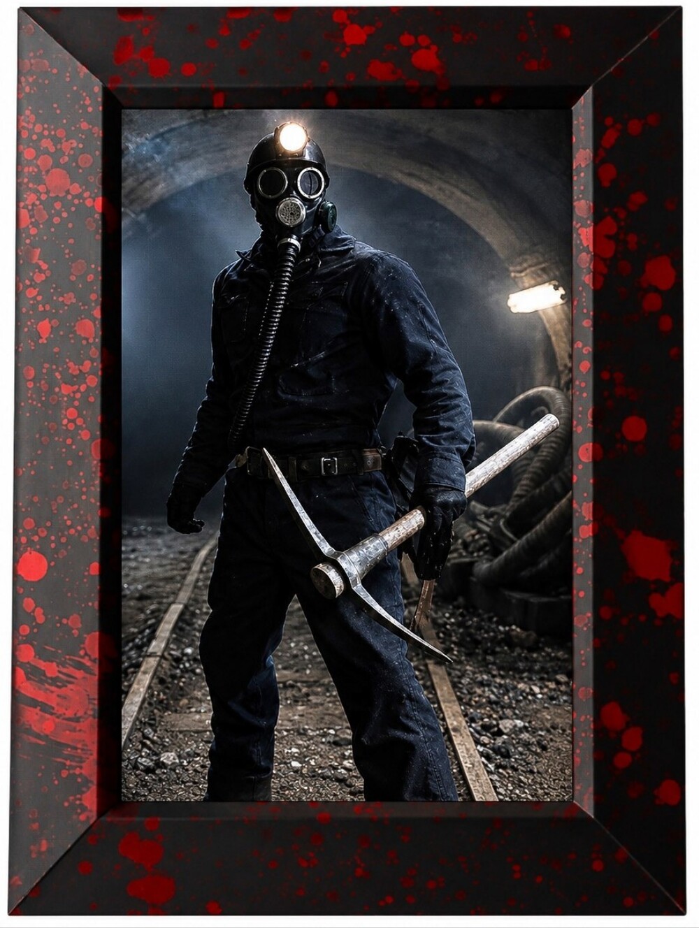 Vintage Horror My Bloody Valentine Cult Newrer Halloween Y2k Framed Art Print